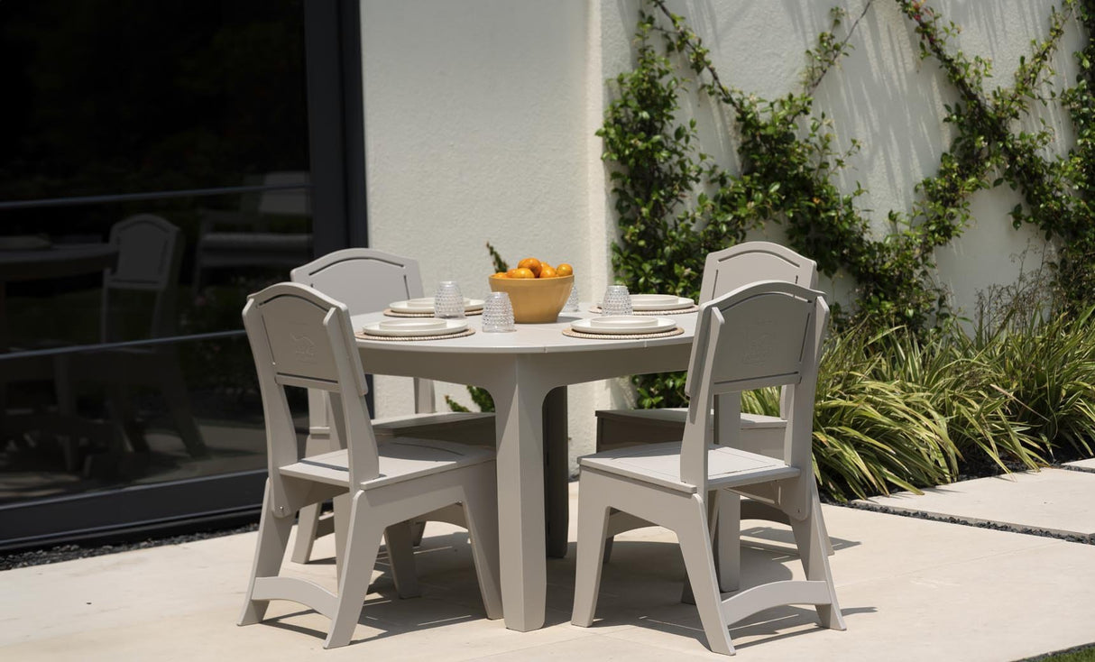 Ledge Loungers Mainstay 48" Round Dining Table - Majestic Patio