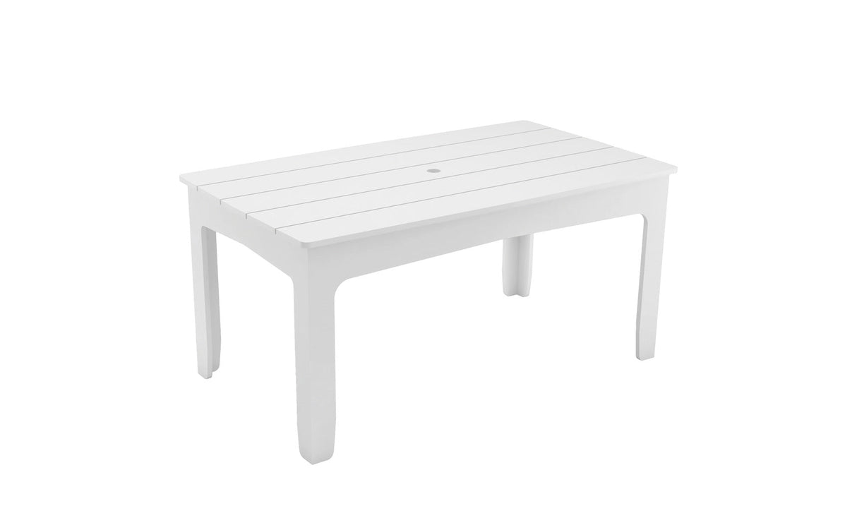 Ledge Loungers Mainstay 63" Rectangular Dining Table - Majestic Patio