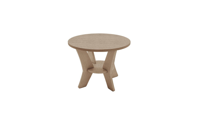 Ledge Loungers Mainstay Round Side Table - Majestic Patio