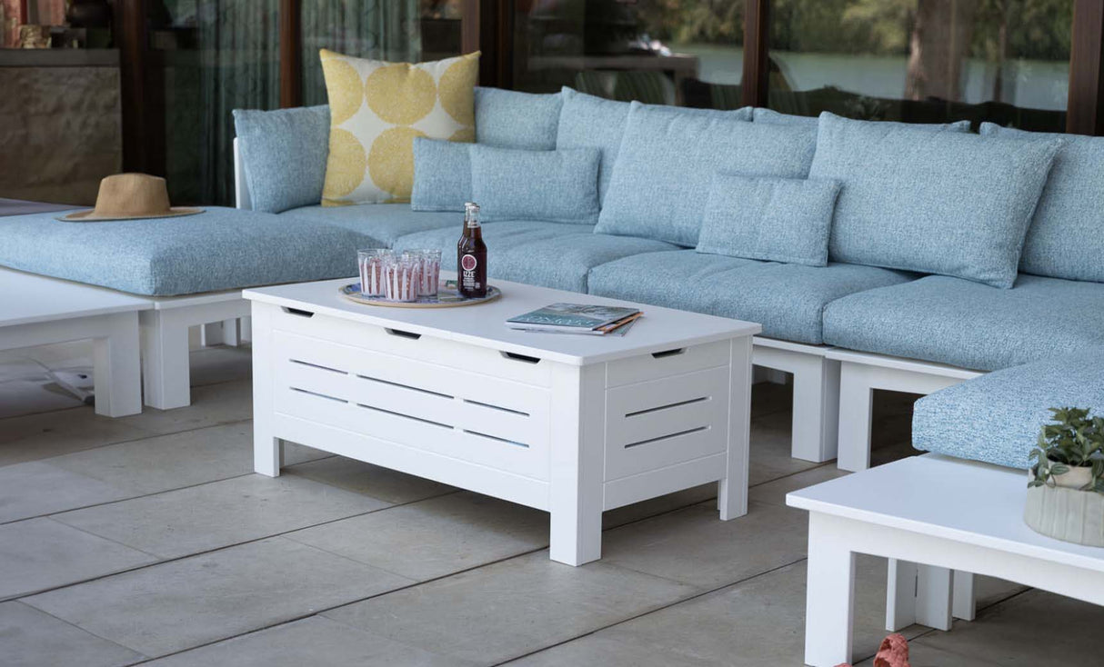 Ledge Loungers Mainstay Sectional Relaxed Left Armchair - Majestic Patio