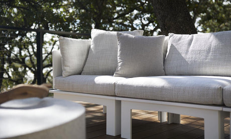 Ledge Loungers Mainstay Sectional Relaxed Left Corner - Majestic Patio