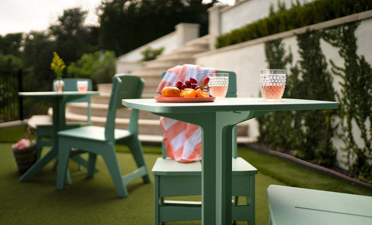 Ledge Loungers Mainstay Square Bistro Table - Majestic Patio