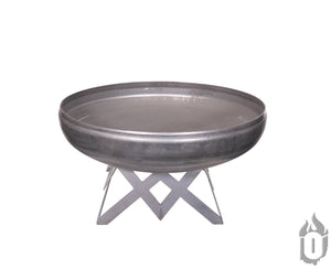 Liberty Fire Pit with Angular Base (Made in USA) - Majestic Patio