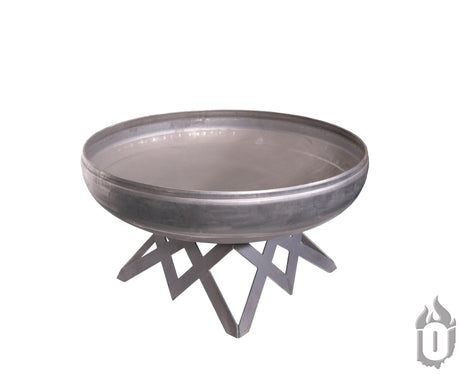 Liberty Fire Pit with Angular Base (Made in USA) - Majestic Patio