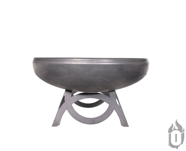 Liberty Fire Pit with Curved Base (Made in USA) - Majestic Patio