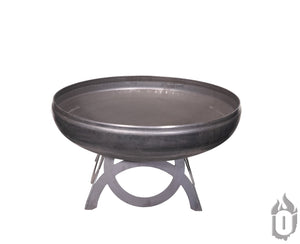 Liberty Fire Pit with Curved Base (Made in USA) - Majestic Patio