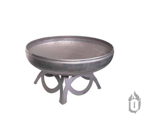 Liberty Fire Pit with Curved Base (Made in USA) - Majestic Patio