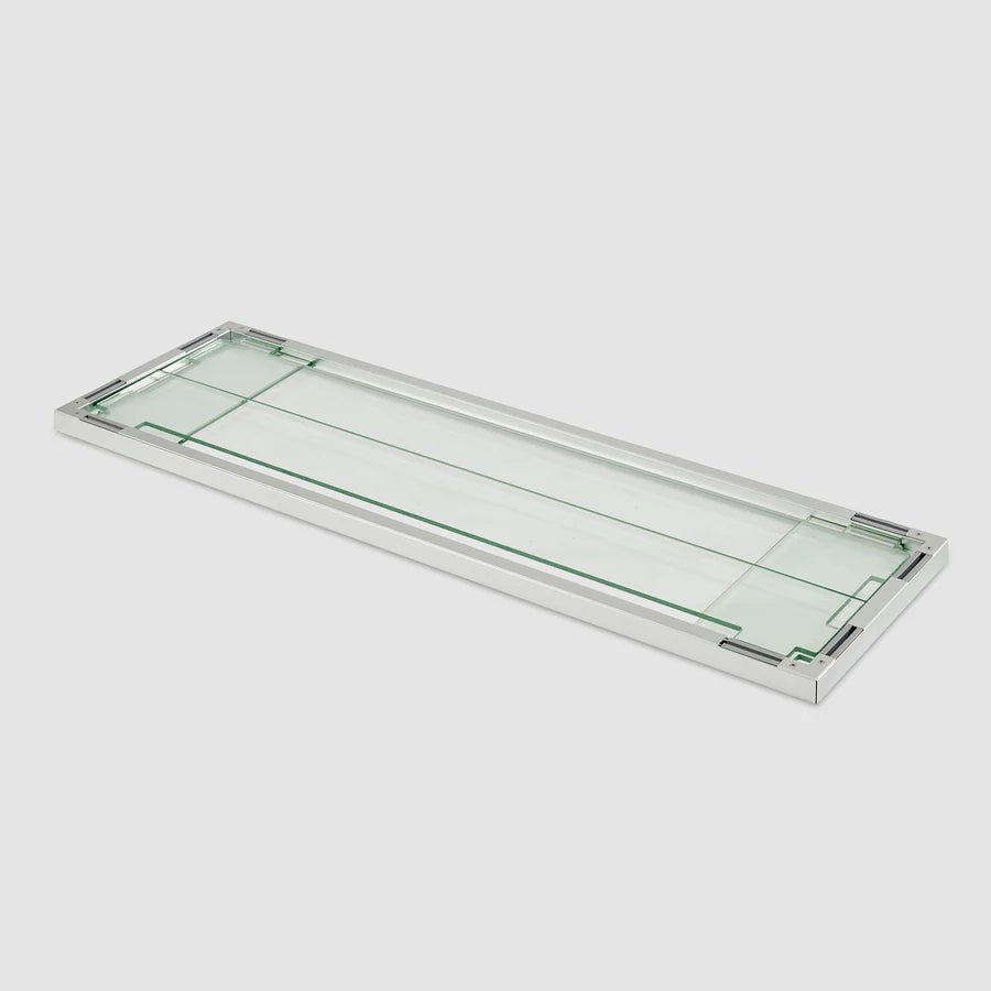 Linear Folding Glass Wind Guard - Majestic Patio