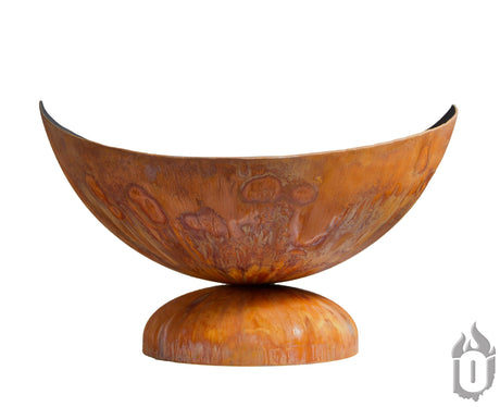 "Lunar" Fire Bowl (Made In USA) - Majestic Patio