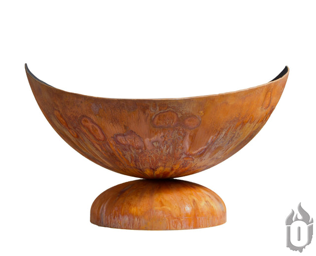 "Lunar" Fire Bowl (Made In USA) - Majestic Patio