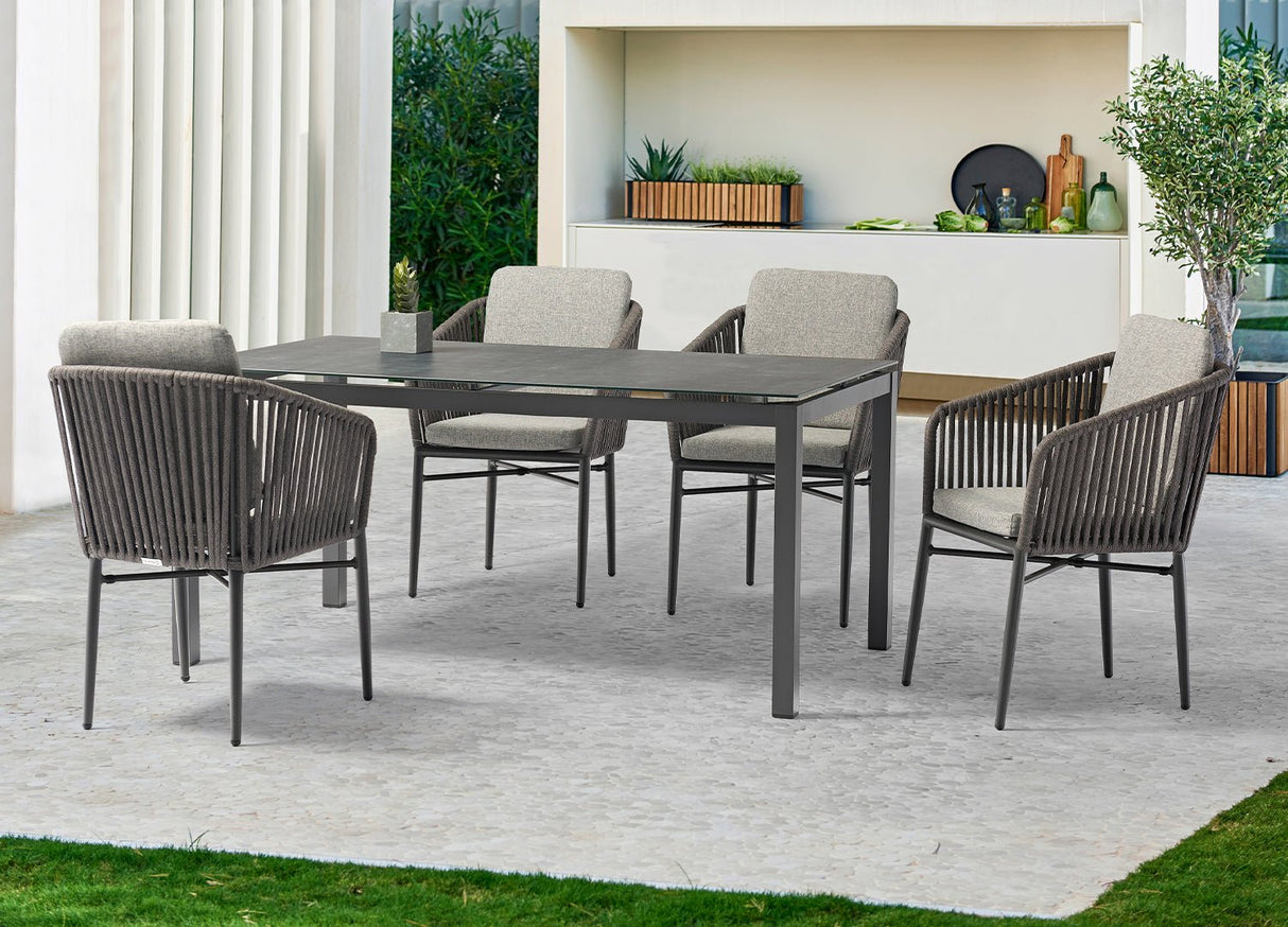 Lynn Outdoor Dining Table - Majestic Patio