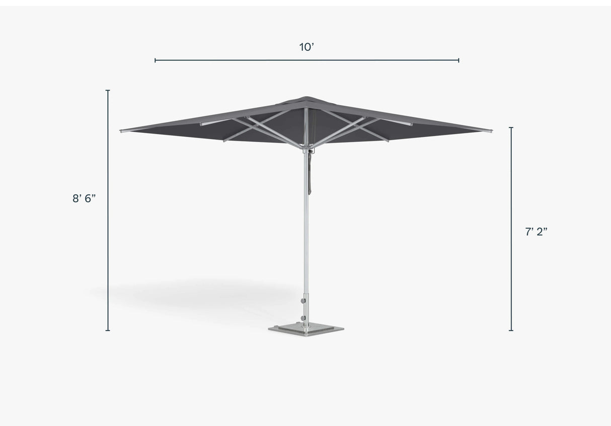 Marine - Grade Aluminum Outdoor Umbrella - Majestic Patio