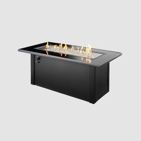 Monte Carlo Linear Gas Fire Pit Table - Majestic Patio