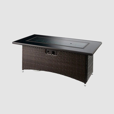 Montego Linear Gas Fire Pit Table - Majestic Patio