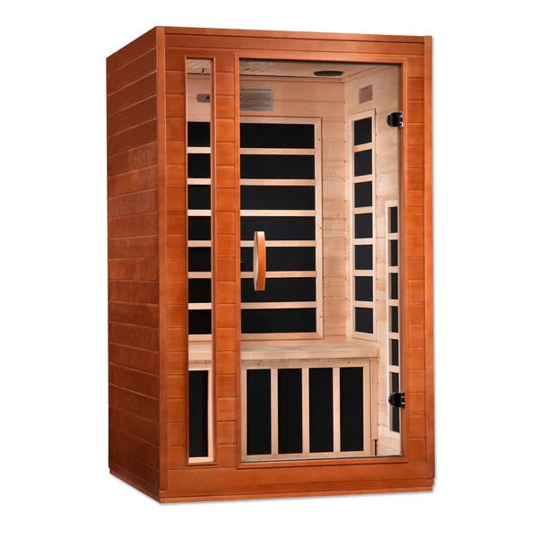 New 2023 Model Cardoba 2 Person Ultra Low EMF FAR Infrared Sauna - Majestic Patio