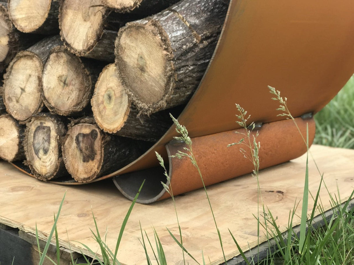 Orbital Log Rack - Majestic Patio