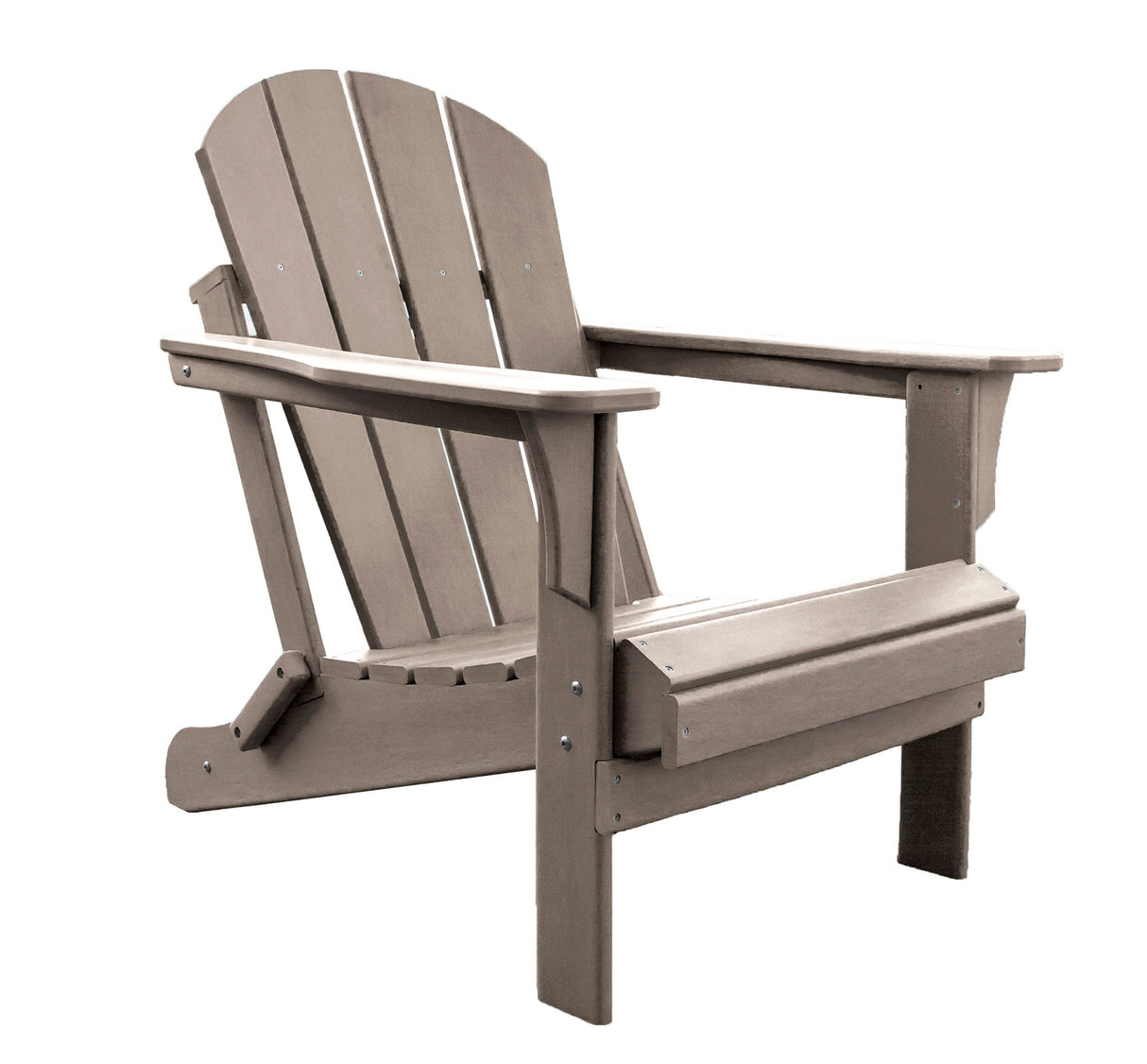 Panama Jack Polyresin Folding Teal Adirondack Chair - Majestic Patio