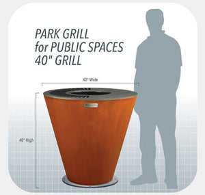 PARK GRILLS FOR PUBLIC SPACES AND HIGH TRAFFIC - Majestic Patio