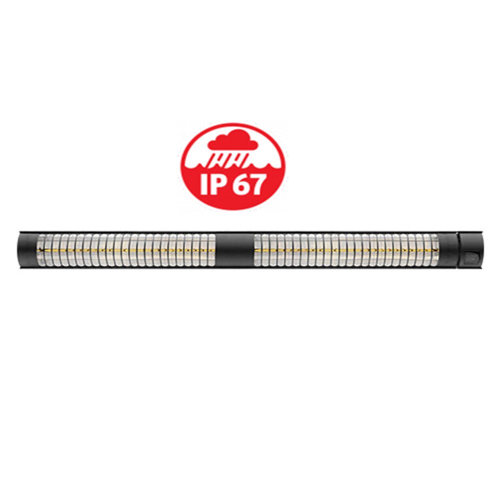 RADtec T4000/12R - 50" Weatherproof Electric Patio Heater (4000W/220V) - Majestic Patio