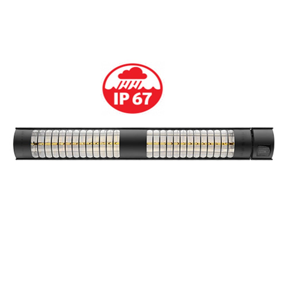 RADtec T4000/8R - 34" Weatherproof Electric Patio Heater (4000W/220V) - Majestic Patio