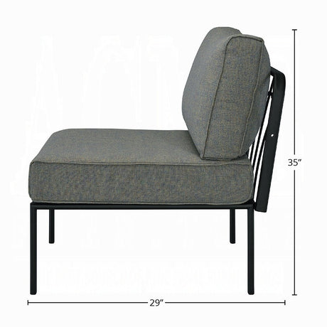 Rajni Patio Armless Chair - Majestic Patio