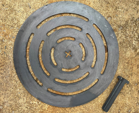 Round Log Grate (Made in USA) - Majestic Patio