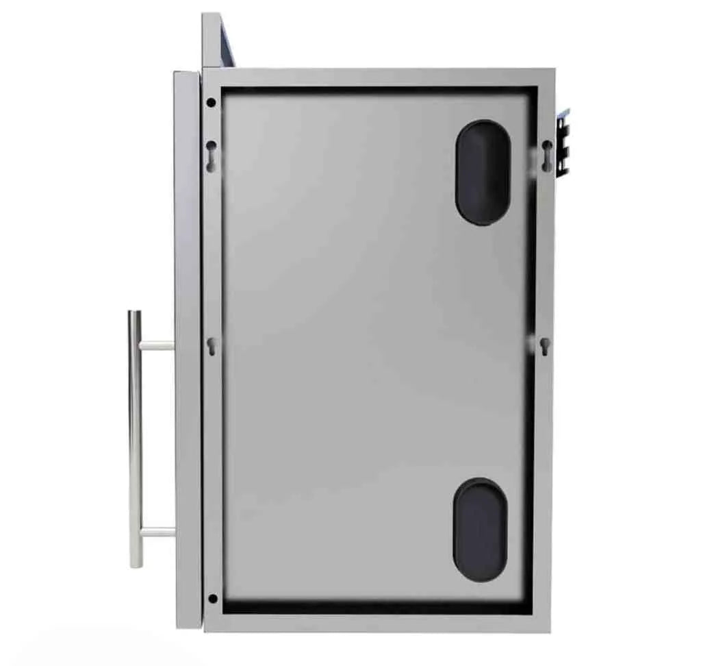 Sunstone 18″ Upper Wall Right Swing Door Cabinet – SWC18CSDR - Majestic Patio