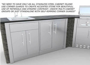 Sunstone 3″ End Corner Guard Panel for Left Side of Base Cabinets – SCC3ENDSPL - Majestic Patio