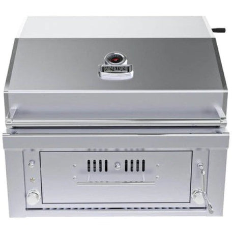 Sunstone - 30-Inch 3-Burner Built-In Grill Hybrid - Liquid Propane Gas - SUNCHSZ30IR - Majestic Patio