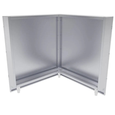 Sunstone 90 Degree 31” X 31” Component Cabinet Back Panel Package – SCC31BP90 & SCC3SP90 - Majestic Patio