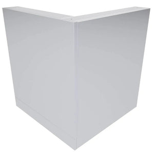 Sunstone 90 Degree 31” X 31” Component Cabinet Back Panel Package – SCC31BP90 & SCC3SP90 - Majestic Patio