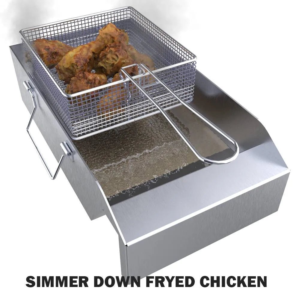 Sunstone Deep Fryer & Steamer Grill Insert – SUNCP-FRYER - Majestic Patio