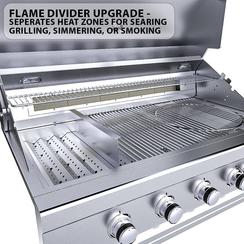 Sunstone Ruby 4 Burner Pro-Sear 36″ w/IR – RUBY4BIR - Majestic Patio