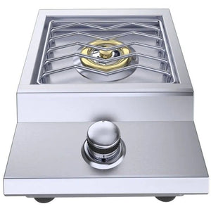 Sunstone Ruby Series Counter-top or Drop-in Versa Single Burner – SUN13VSB - Majestic Patio