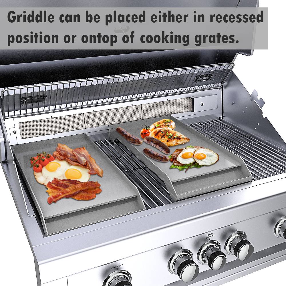 Sunstone Solid Steel Powder Coated Griddle – SUNCP-GRIDDLE - Majestic Patio