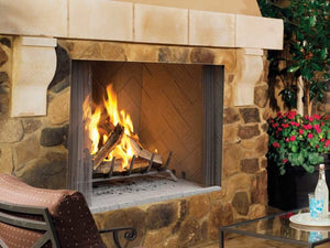 Superior 36" Outdoor Wood - Burning Fireplaces 4500 series - Majestic Patio