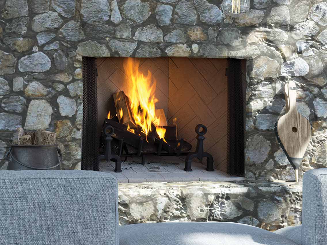 Superior 36" Wood - Burning Fireplaces WRT4500 Series - WRT4536 - Majestic Patio