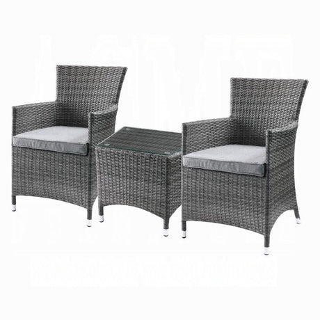 Tashelle 3PC Pack Patio Bistro Set - Majestic Patio