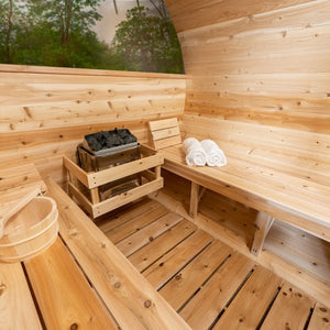 Tranquility MP Barrel Sauna - Majestic Patio