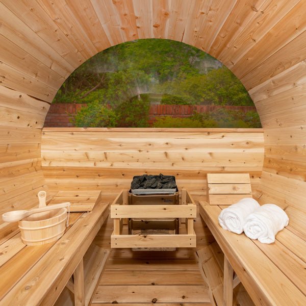 Tranquility MP Barrel Sauna - Majestic Patio