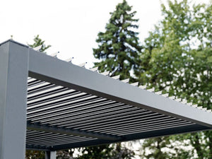 Vikos 10 x10 Aluminum stand alone Pergola - Majestic Patio