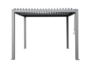 Vikos 10 x13 Aluminum stand alone Pergola - Majestic Patio