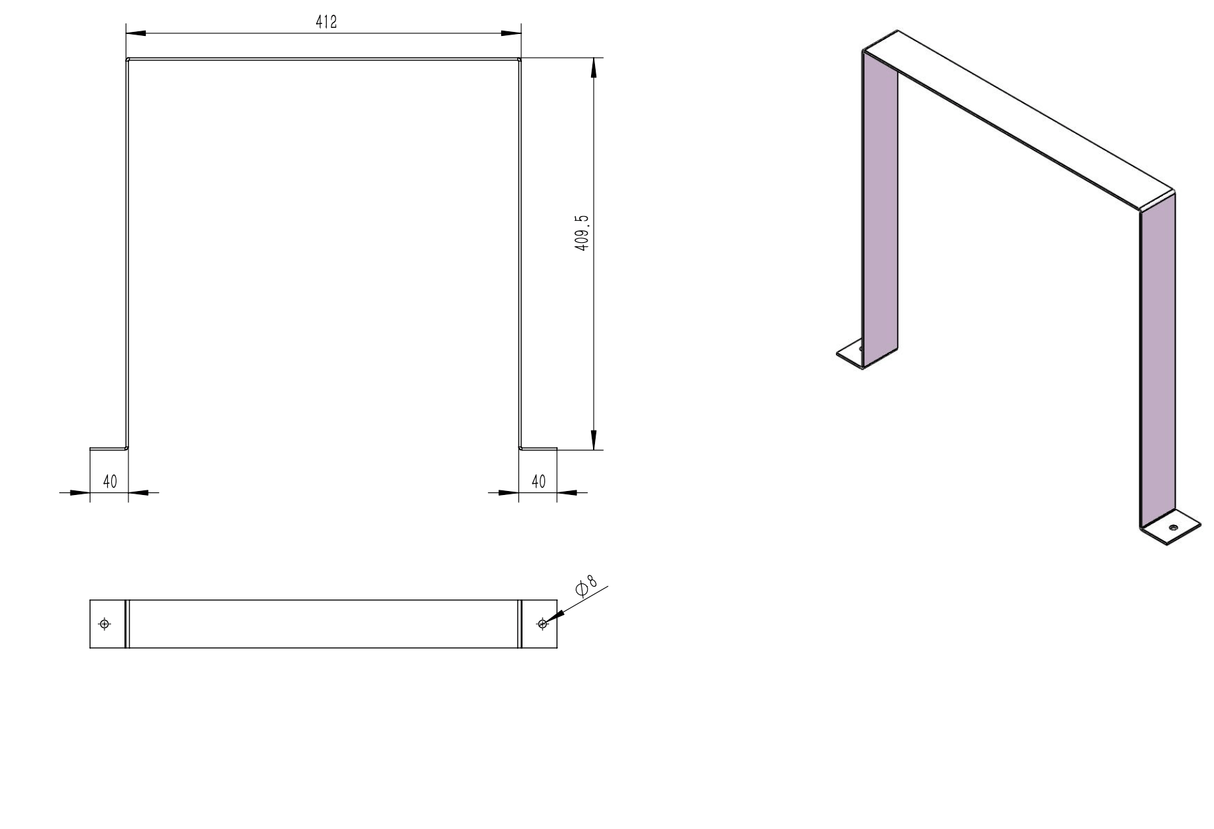 Wall Fastener - Majestic Patio